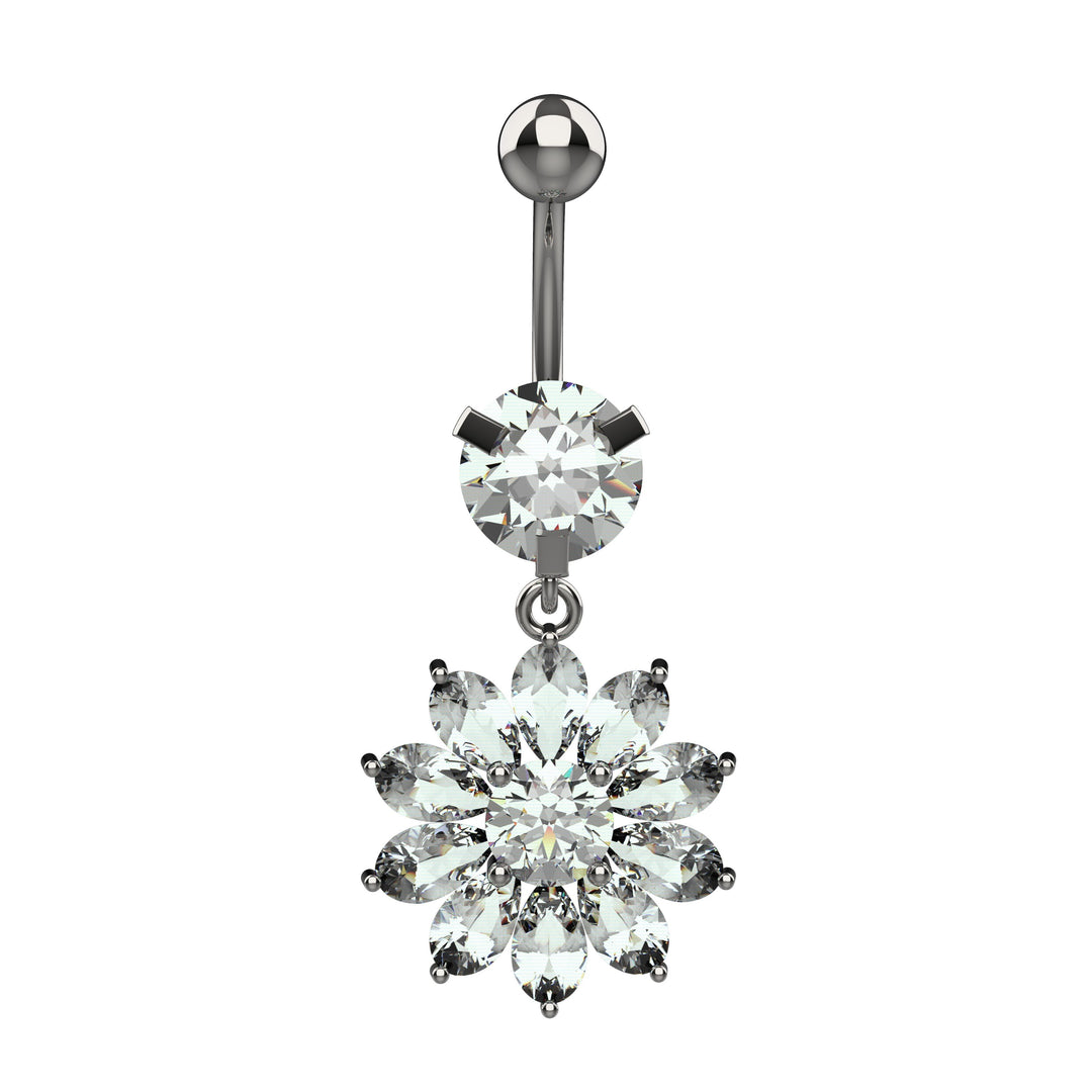 Lightweight navel ring – perfect for daily wear