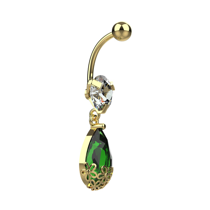Floating belly ring – small and elegant design