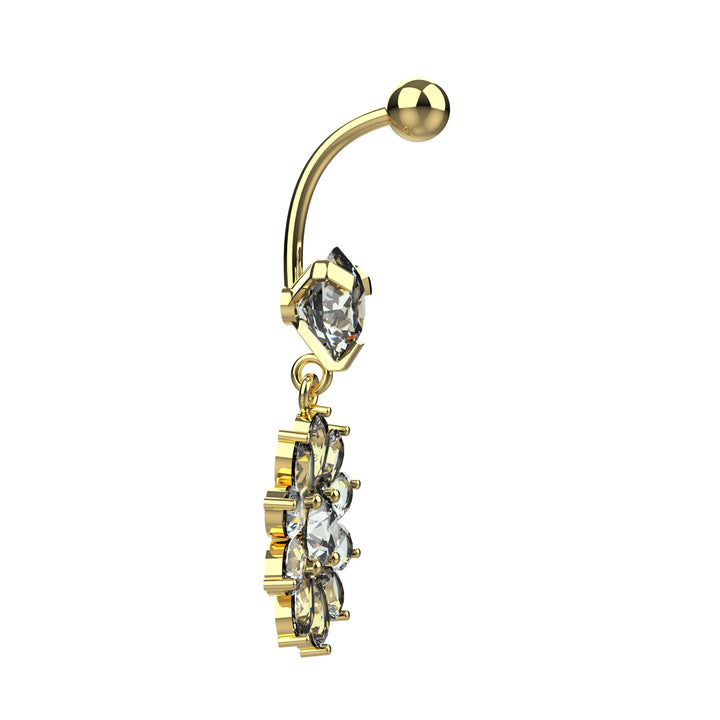 Floating Navel Belly Ring – For Women’s Piercing
