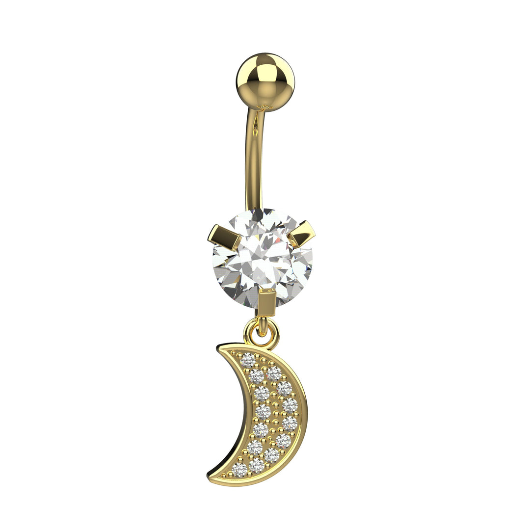 Elegant belly button jewelry – minimal design