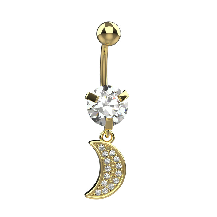 Elegant belly button jewelry – minimal design