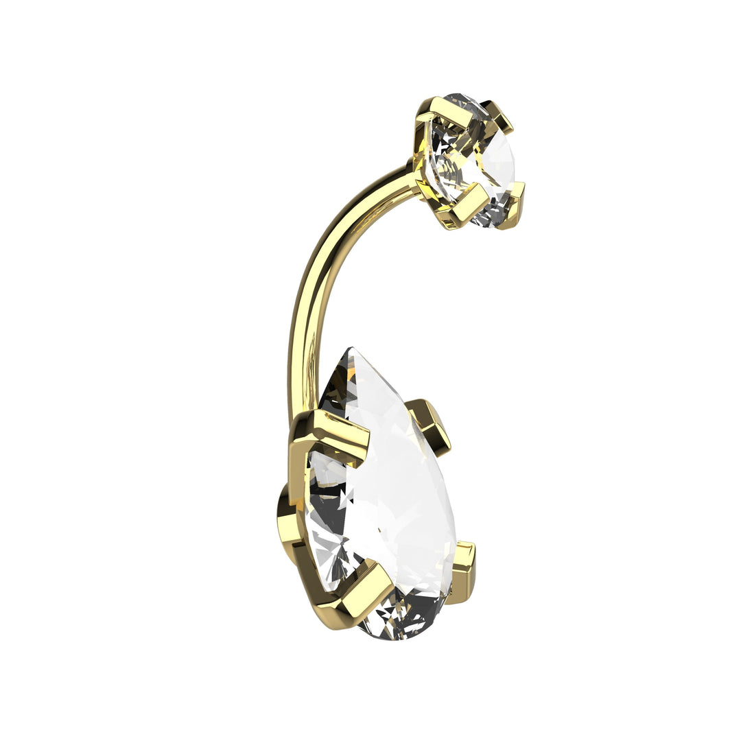 Lightweight belly ring – perfect for daily wear