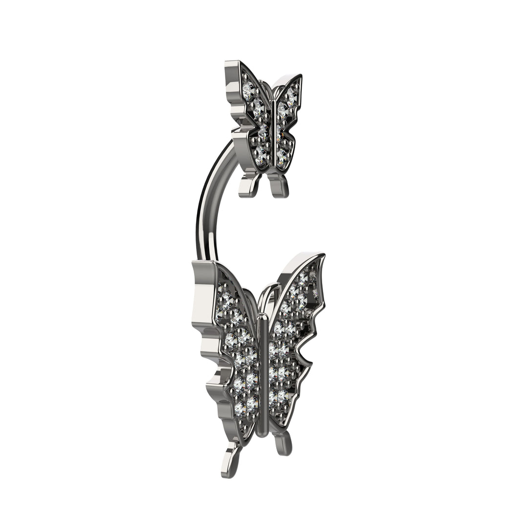 Silver belly Ring – Perfect for Belly Button Piercing