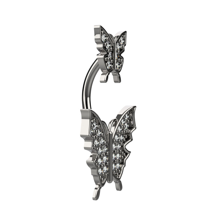 Silver belly Ring – Perfect for Belly Button Piercing