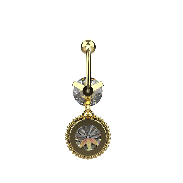 Belly piercing jewelry – simple and elegant