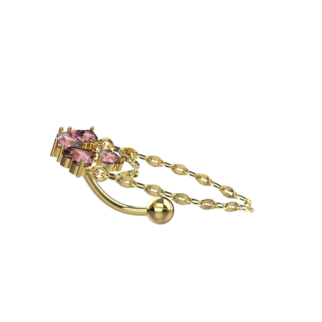 Small belly button ring – perfect for piercing
