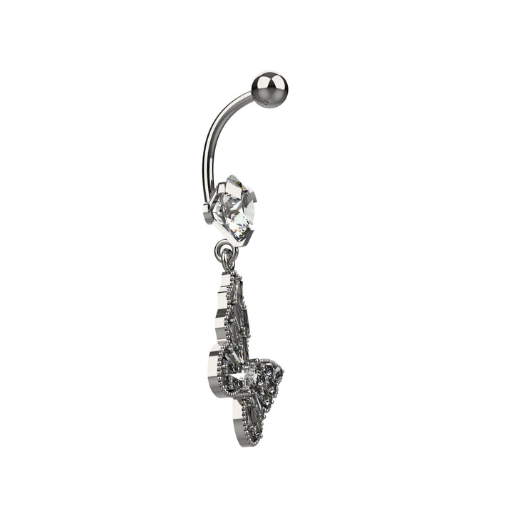 Lightweight navel ring – perfect body jewelry