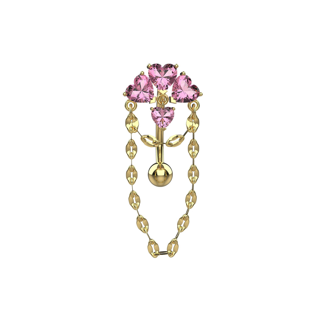 Dainty belly ring – small and elegant jewelry