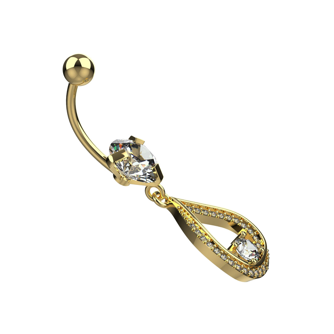 Belly button piercing jewelry dainty style