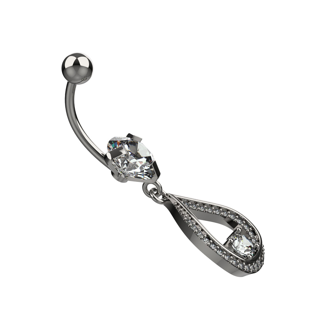 Silver & Gold Belly Button Jewelry