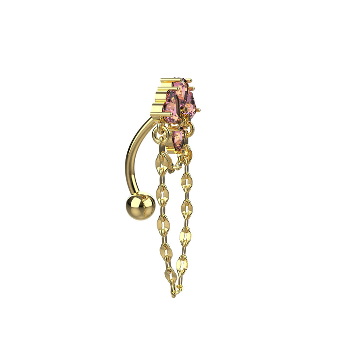 Minimal belly ring – dainty and lightweight
