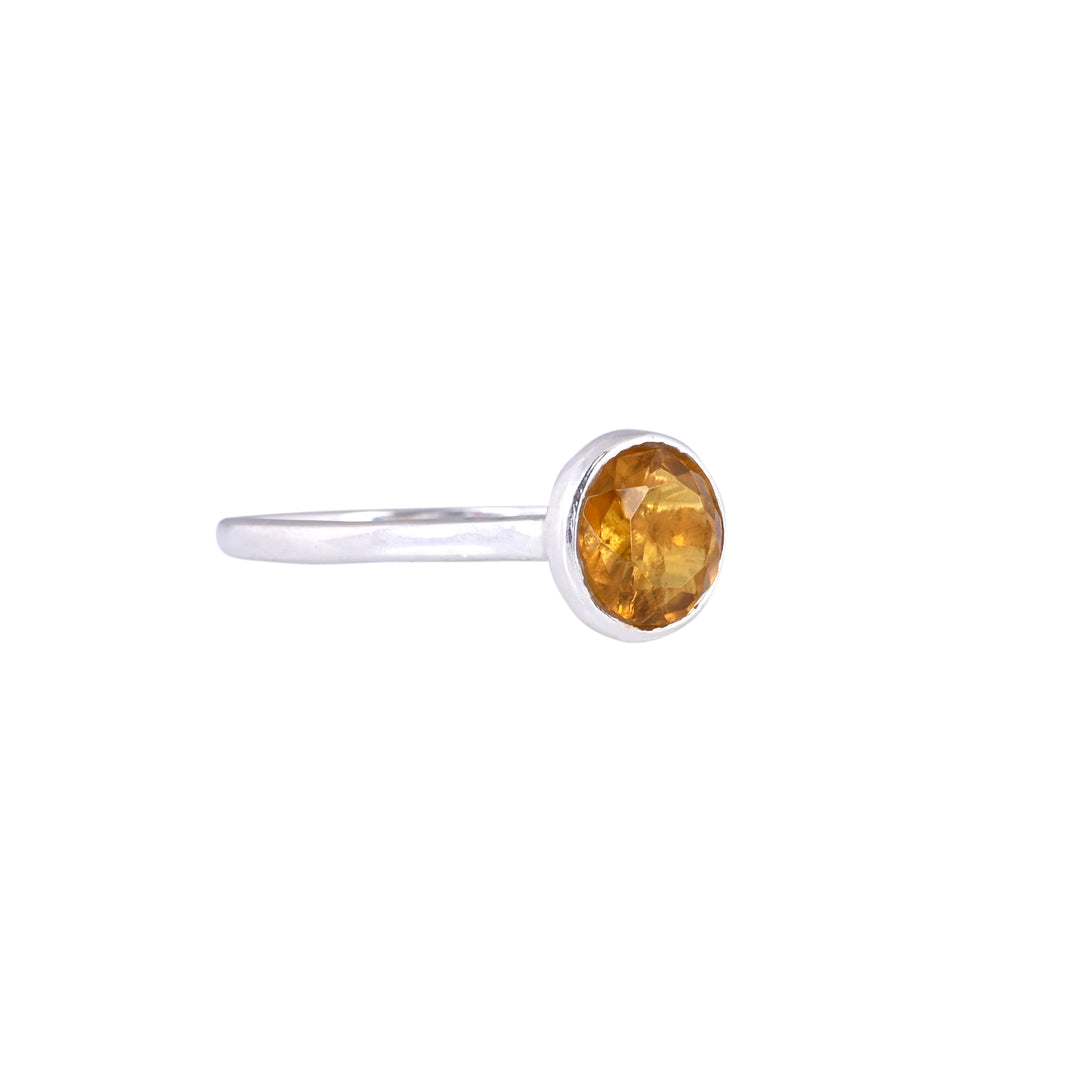 Citrine Birthstone Stacking Ring