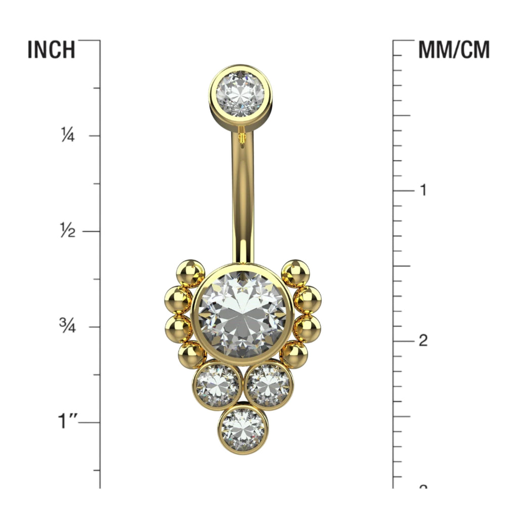 Belly Button Rings - Size Guide