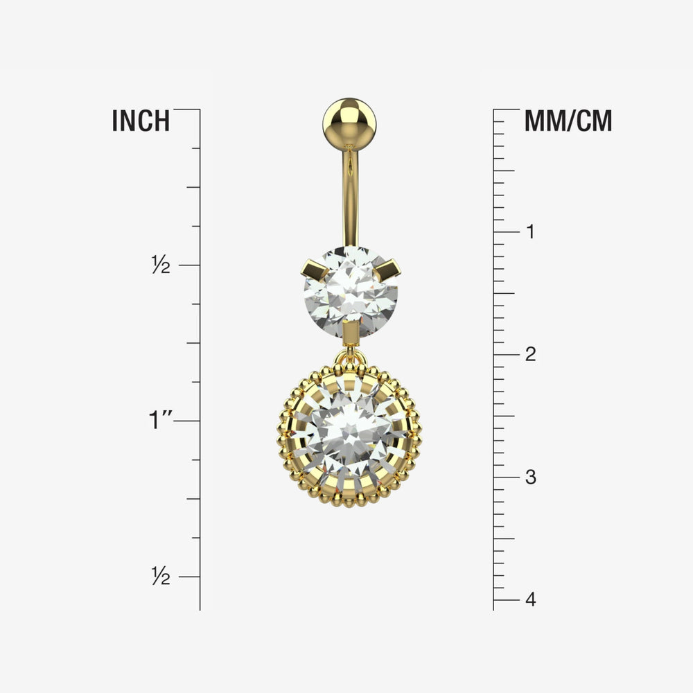 Belly Button Rings - Size Guide