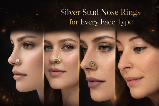 Silver Stud Nose Rings for Every Face Type