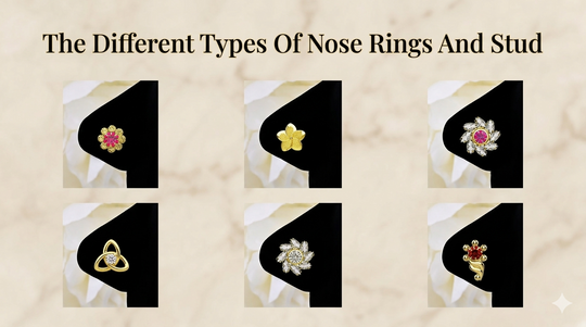 The Different Types Of Nose Rings And Stud