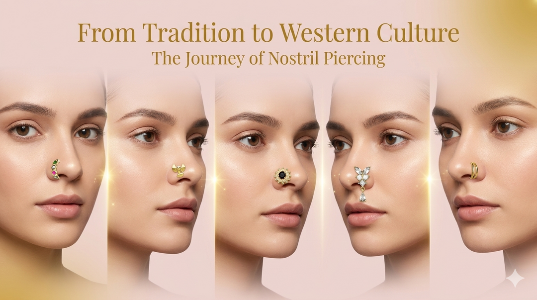 When Nostril Piercing Were First Introduced To Western Civilization