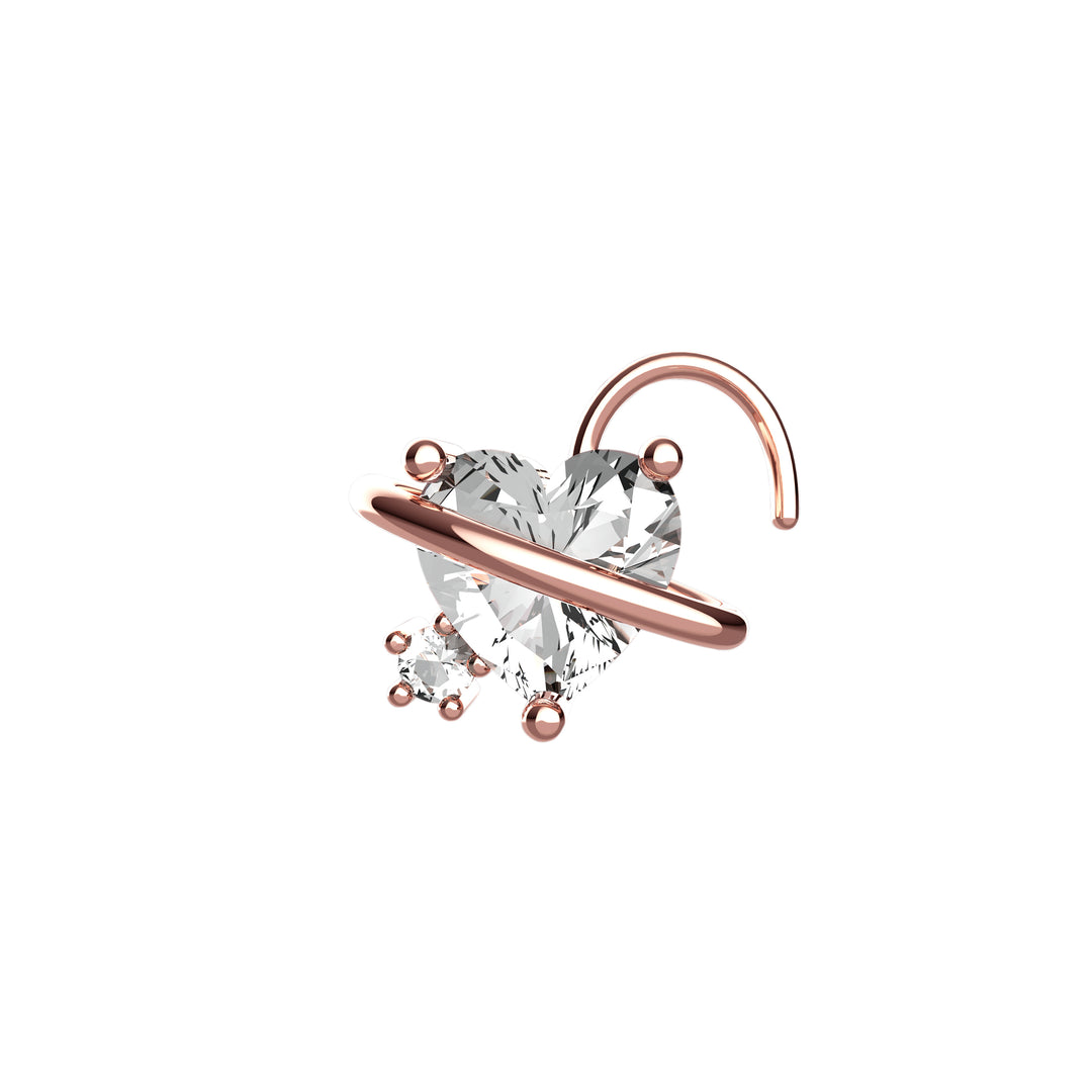 Small nose ring – lightweight and stylish
