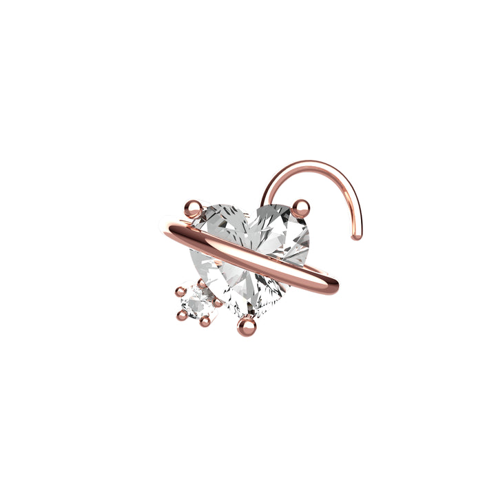 Small nose ring – lightweight and stylish