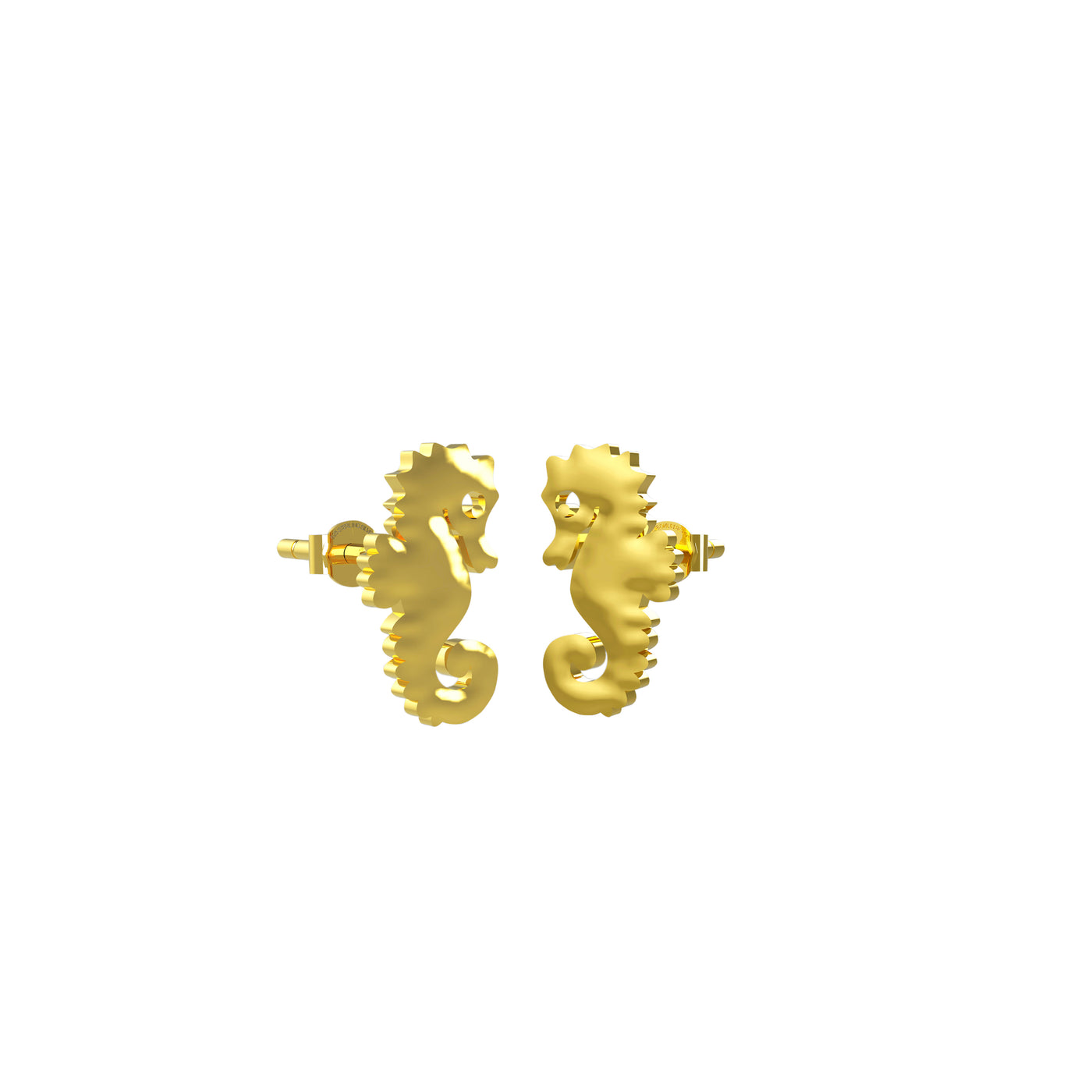 Unique With Seahorse Earring Studs