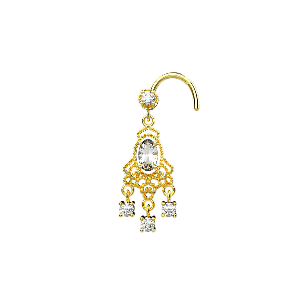 Chandelier Dangle Nose Ring