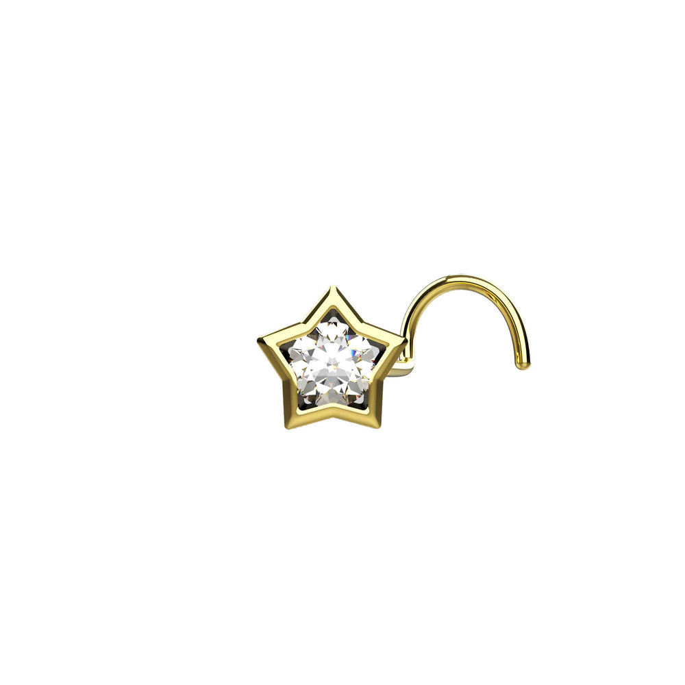 ring nose stud