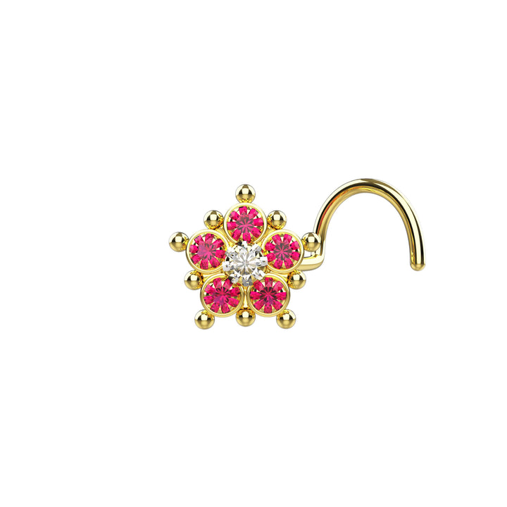 Stylish women's nose rings 