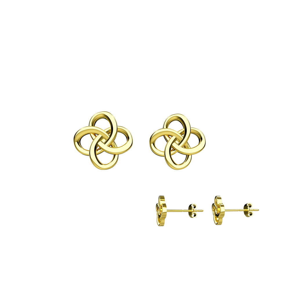 Boho-style earrings – unique artisan stud jewelry
