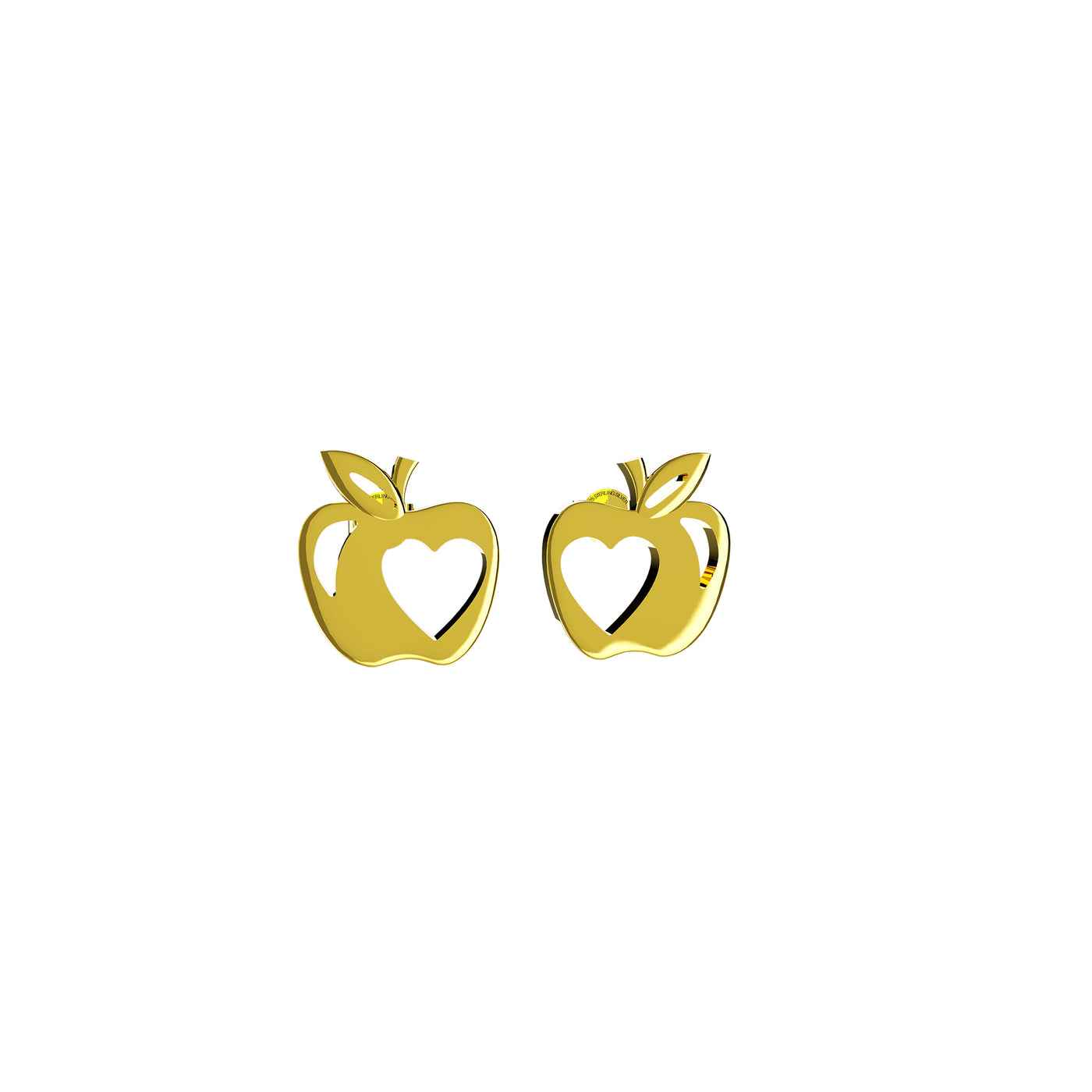 Apple Fruit Stud Ear Jewelry