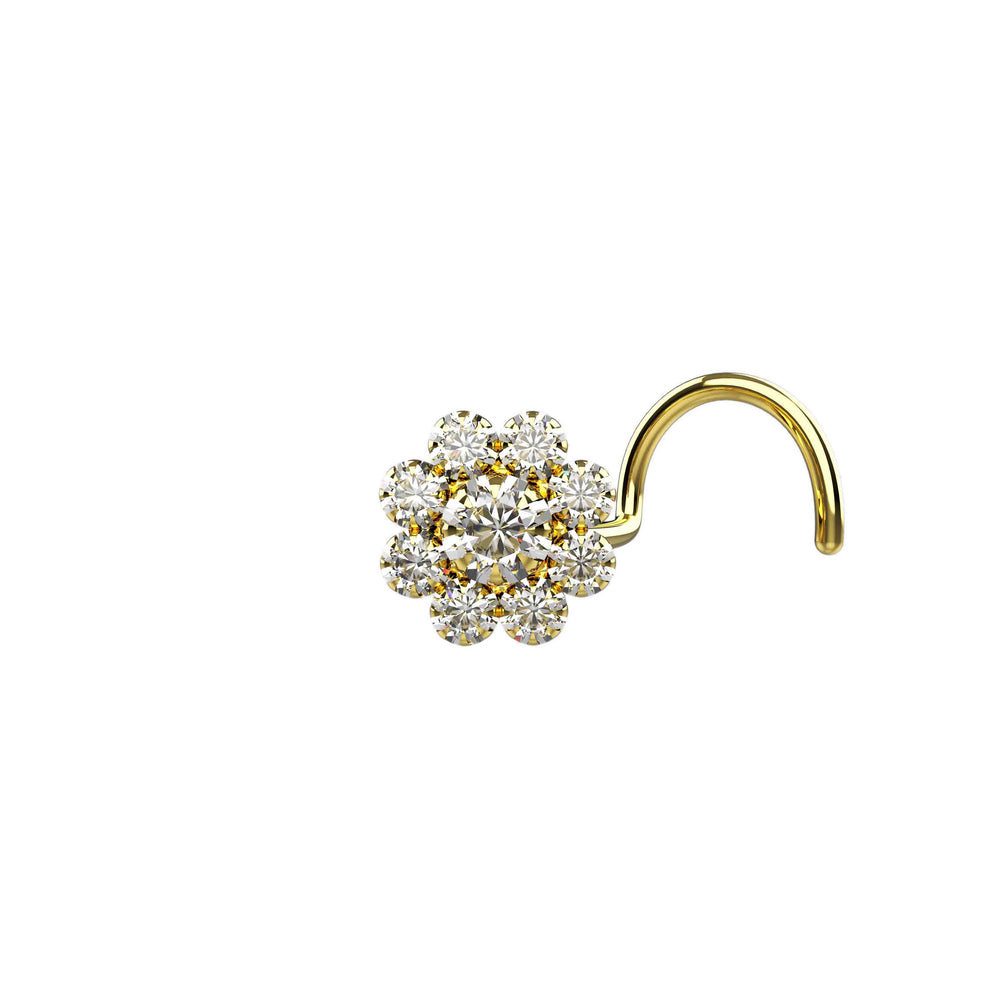 daisy nose ring – cute and stylish piercing accessory