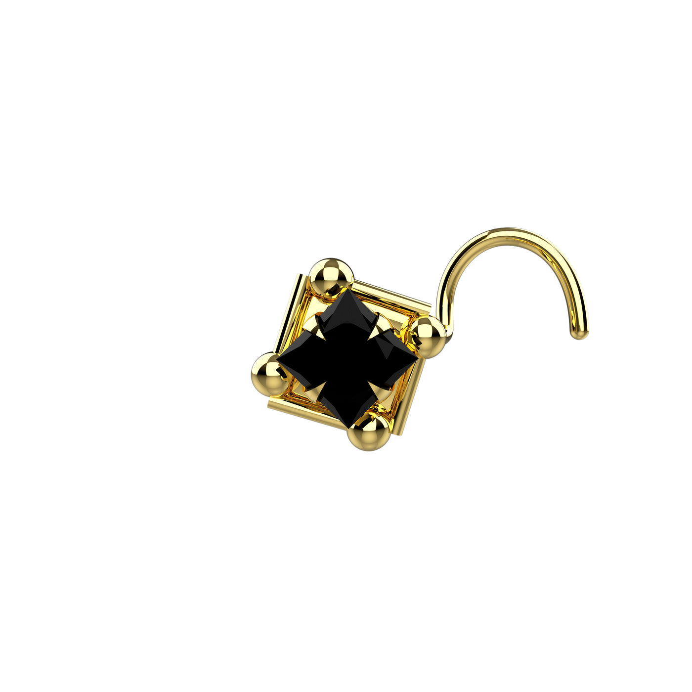 18g nose rings gold