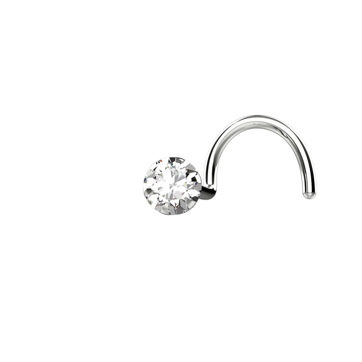 sterling silver nose ring