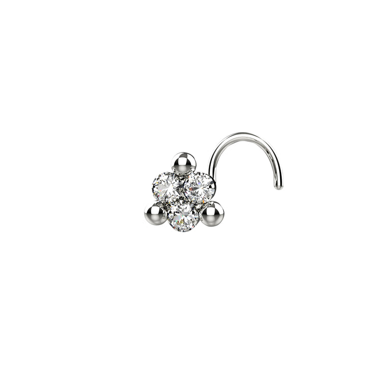 sterling silver nose ring