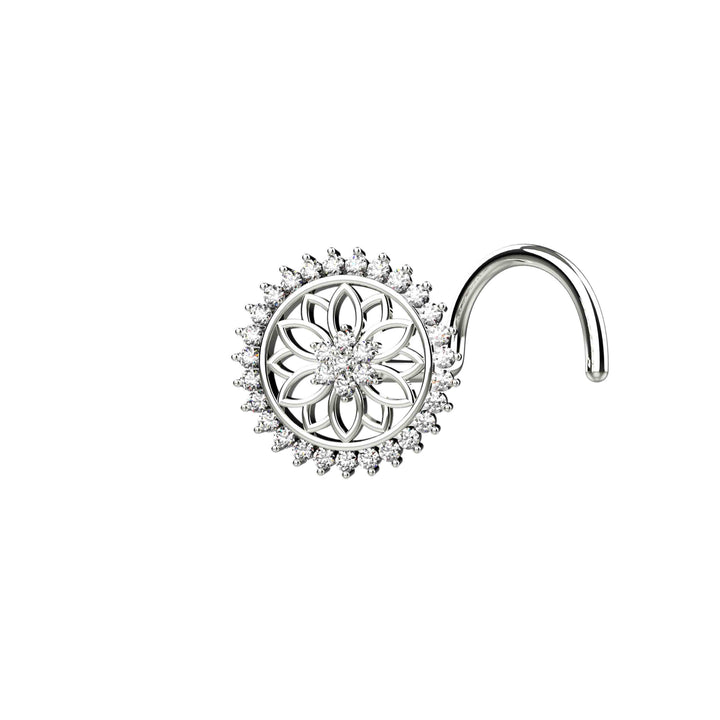 sterling silver nose ring