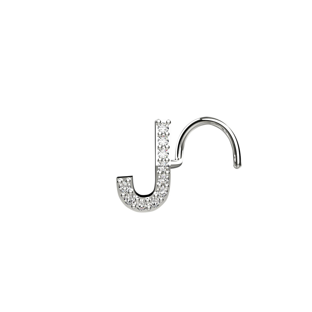 sterling silver nose piercing