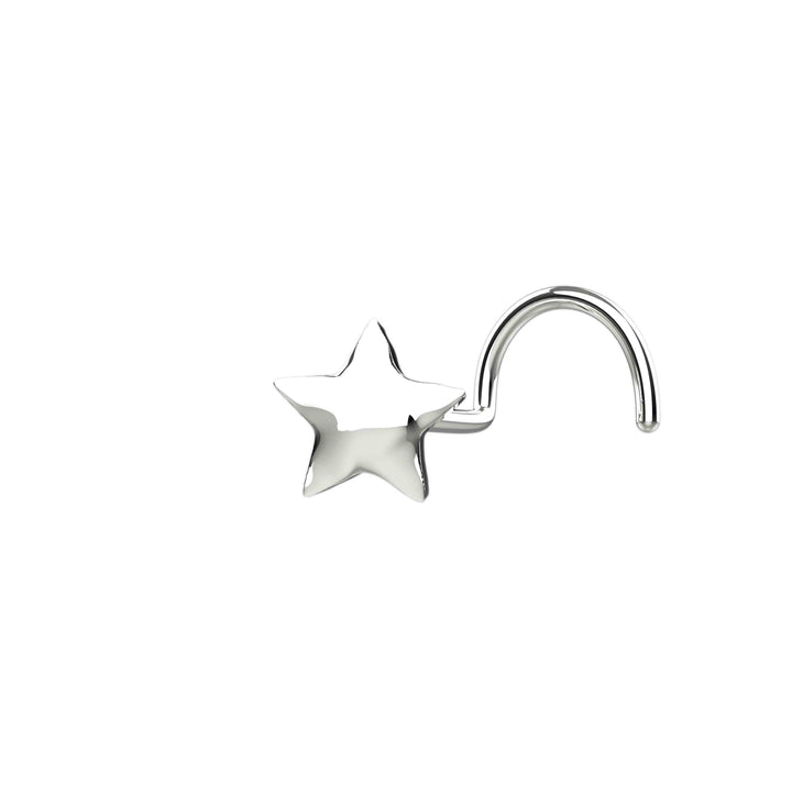 sterling silver nose piercing