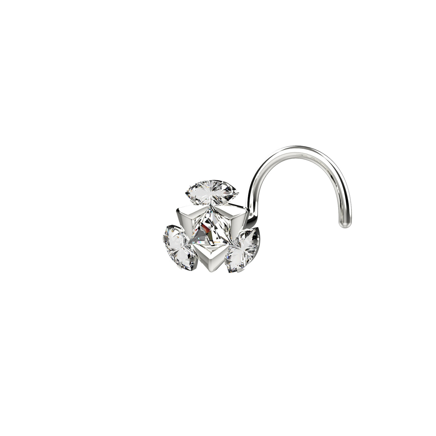 Silver Nose Stud ring