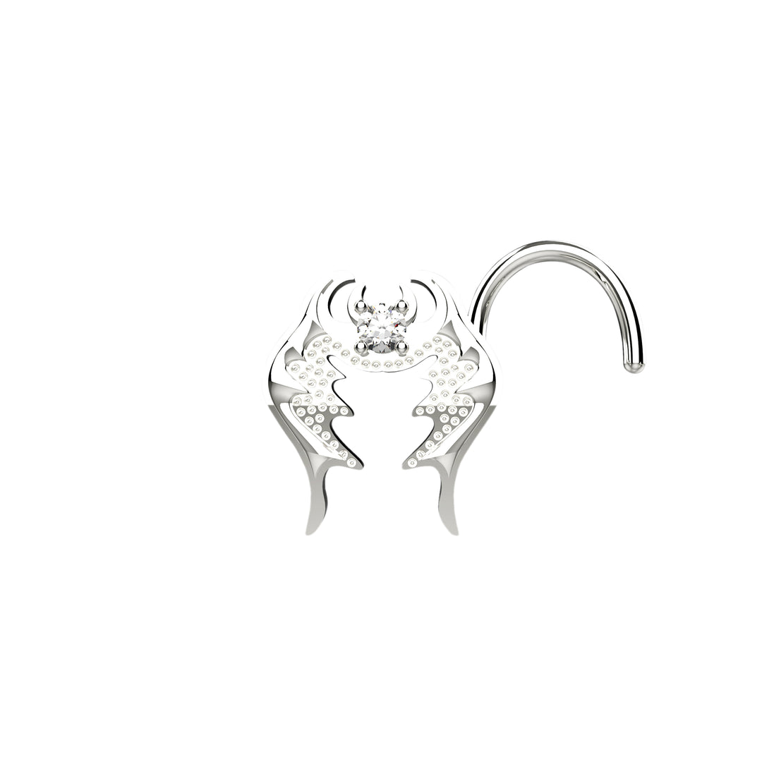 sterling silver nose ring