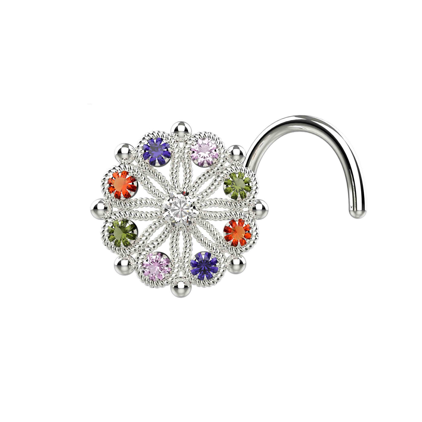 indian tradition silver studs online