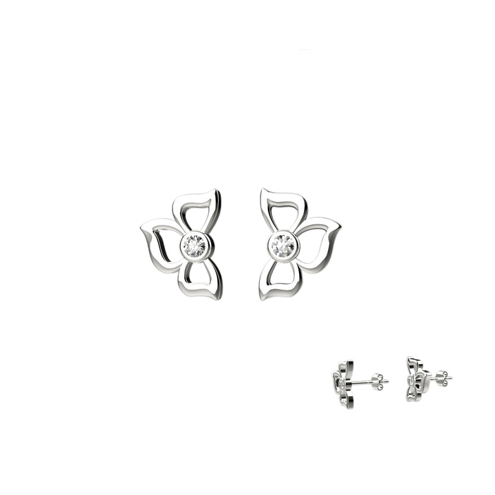Whimsical floral earrings – charm earring style