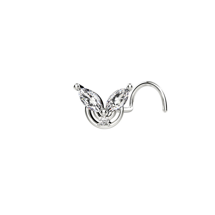 sterling silver nose ring