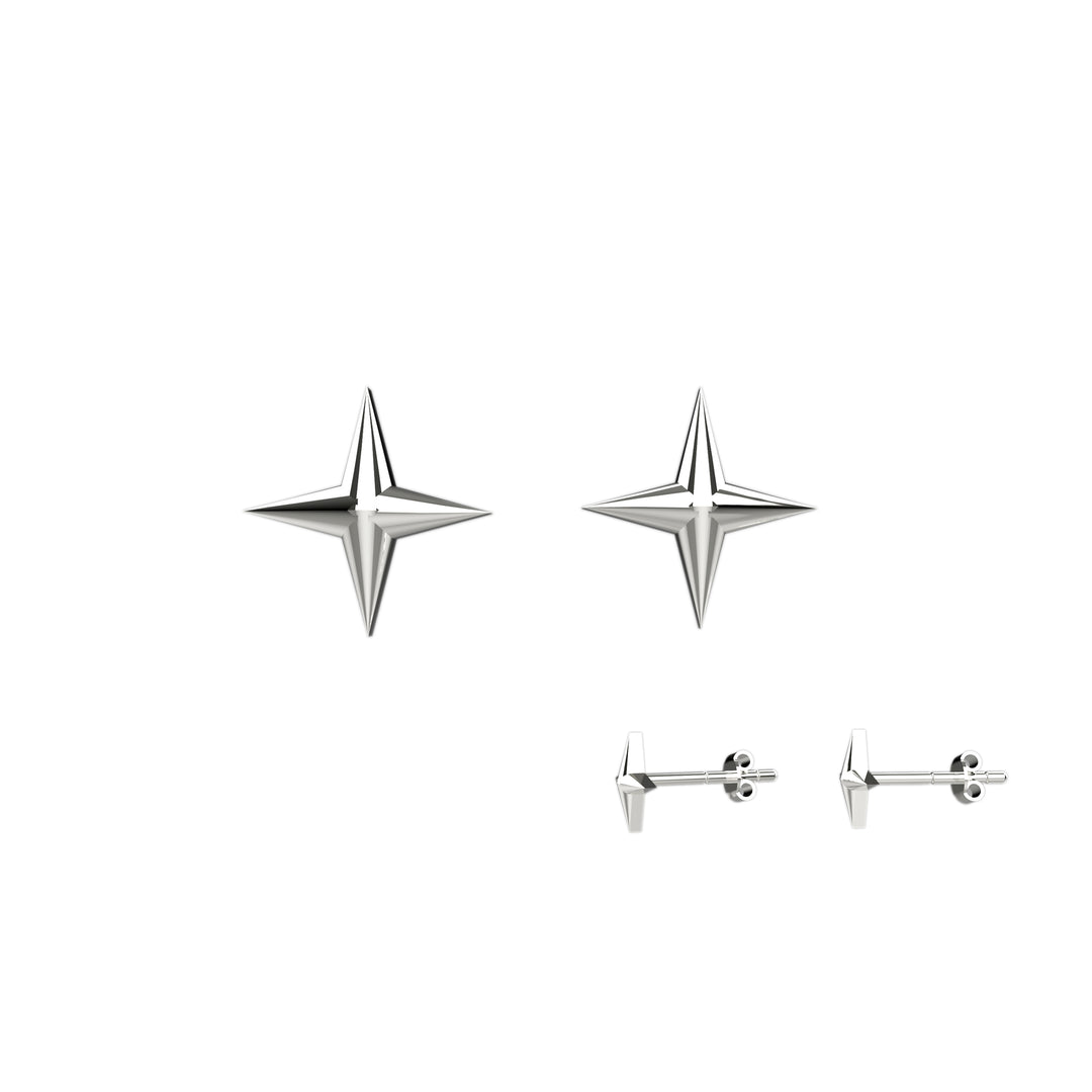 Sparkling Star Studs