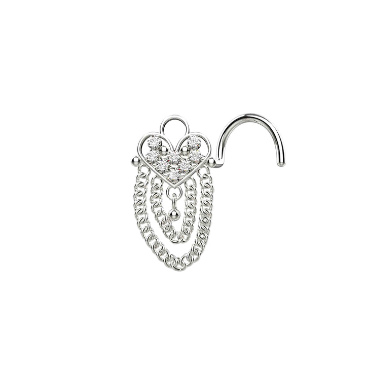 diamond stud nose jewelry