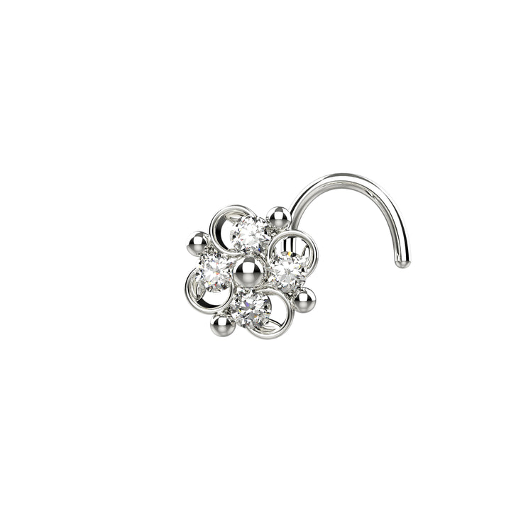 diamond stone nose jewelry