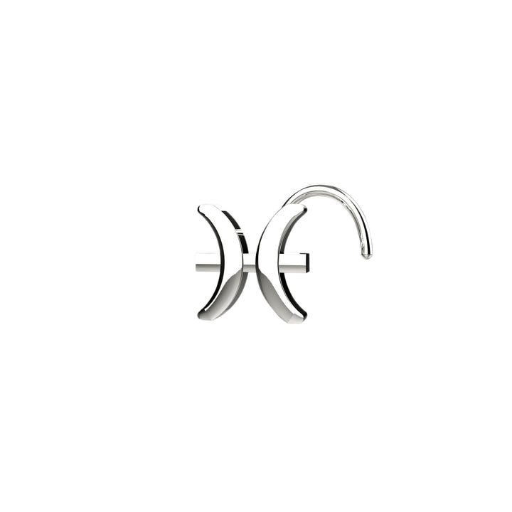 Pisces Zodiac Sign Nose Ring