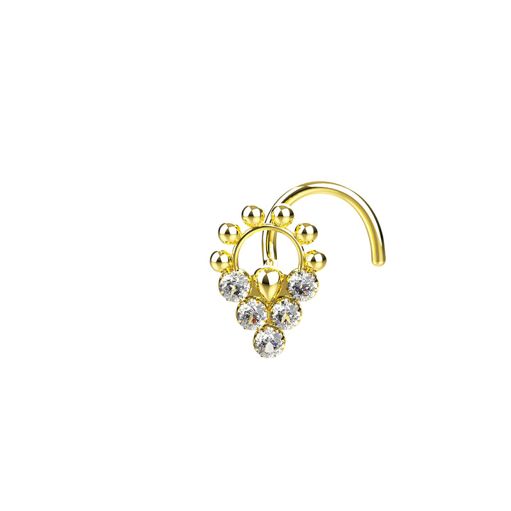 ring nose stud