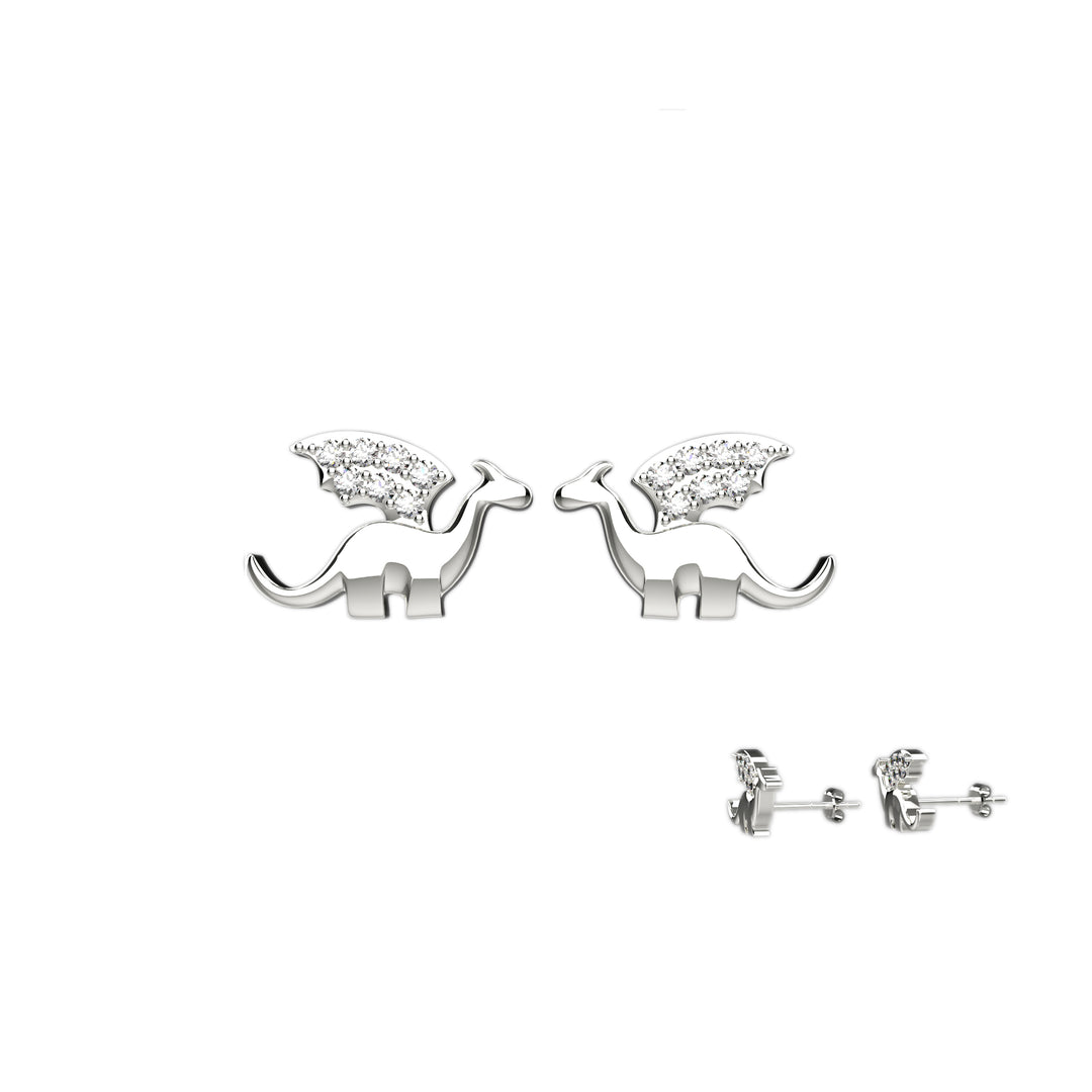 Silver Stud Earring