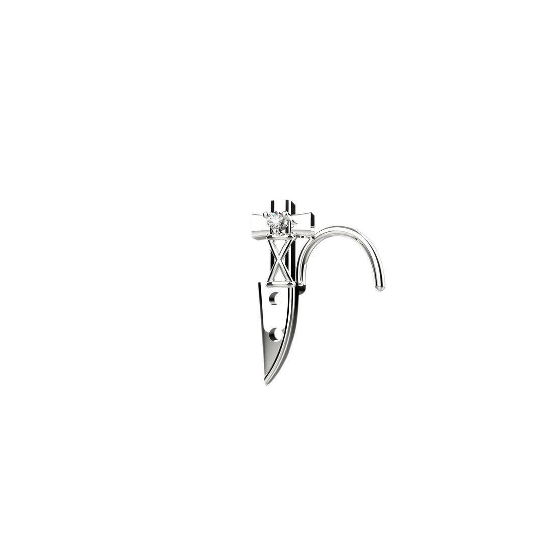 nose piercing jewelry stud