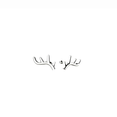 Mini Deer Horn Stud Ear jewelry