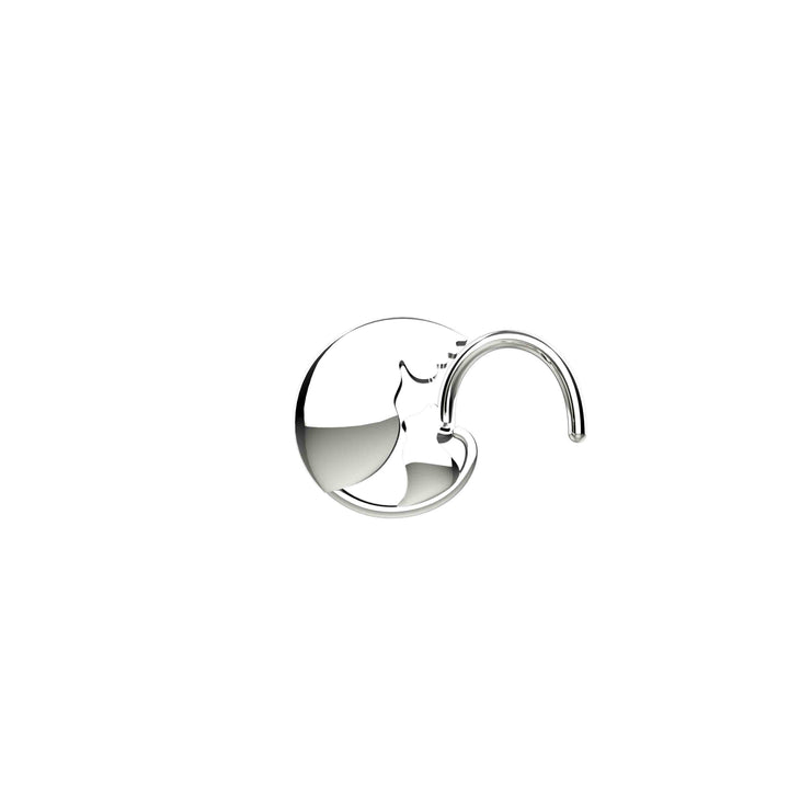 sterling silver nose ring